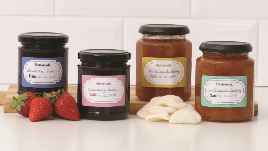 Avery removable kitchen labels